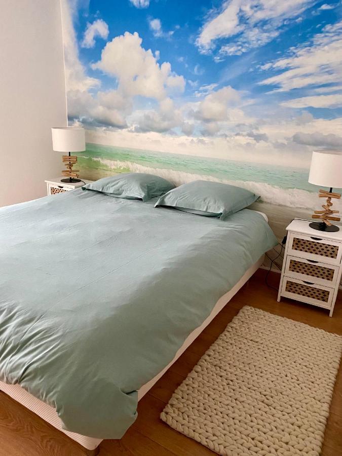 Appartement Lumineux 6 Places Avec Vue Sur Marina Мандельё-ла-Напуль Экстерьер фото